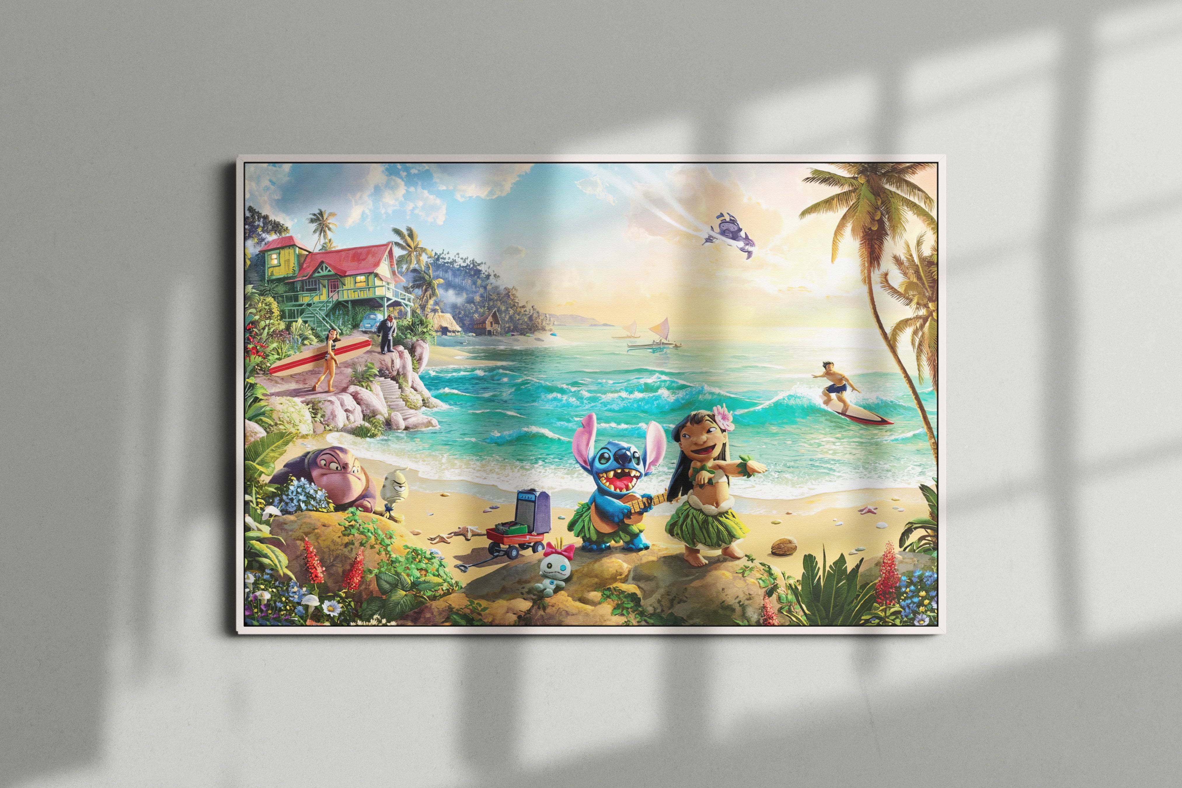 Lilo & Stitch Poster or Canvas Wall Art