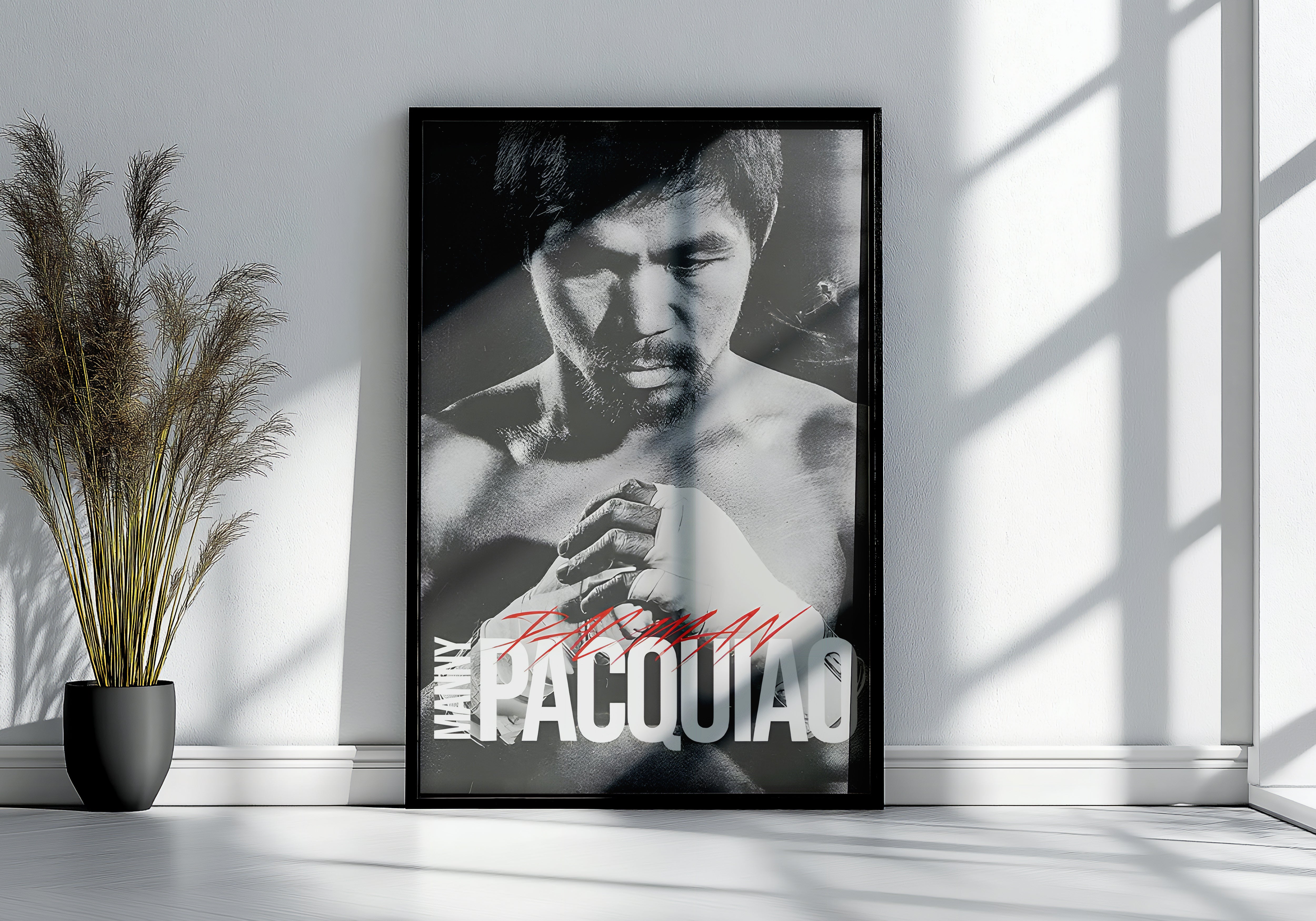 Manny Pacquiao Poster or Canvas Wall Art