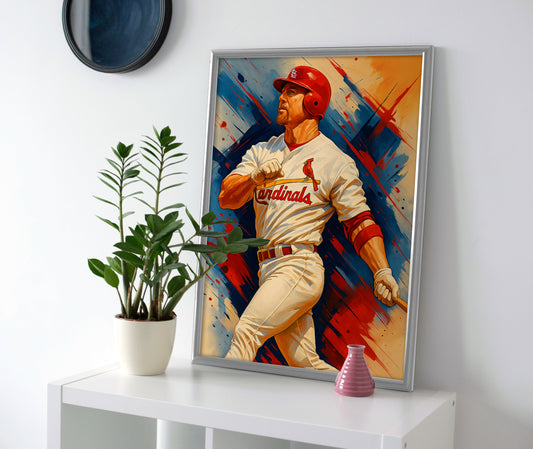Mark McGwire Poster canvas painting wall art print