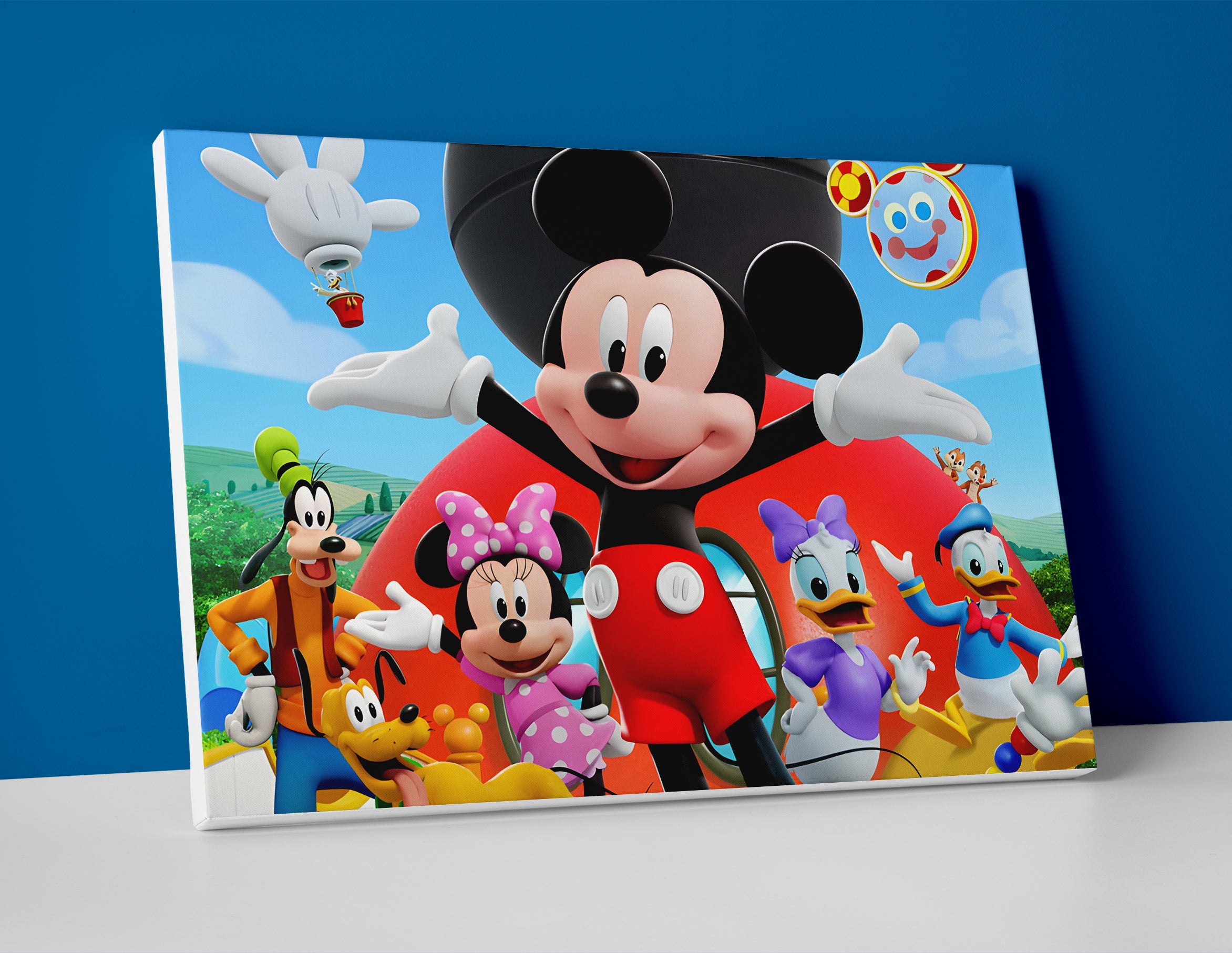 Mickey Mouse Clubhouse poster canvas wall art print decor disney artwork
