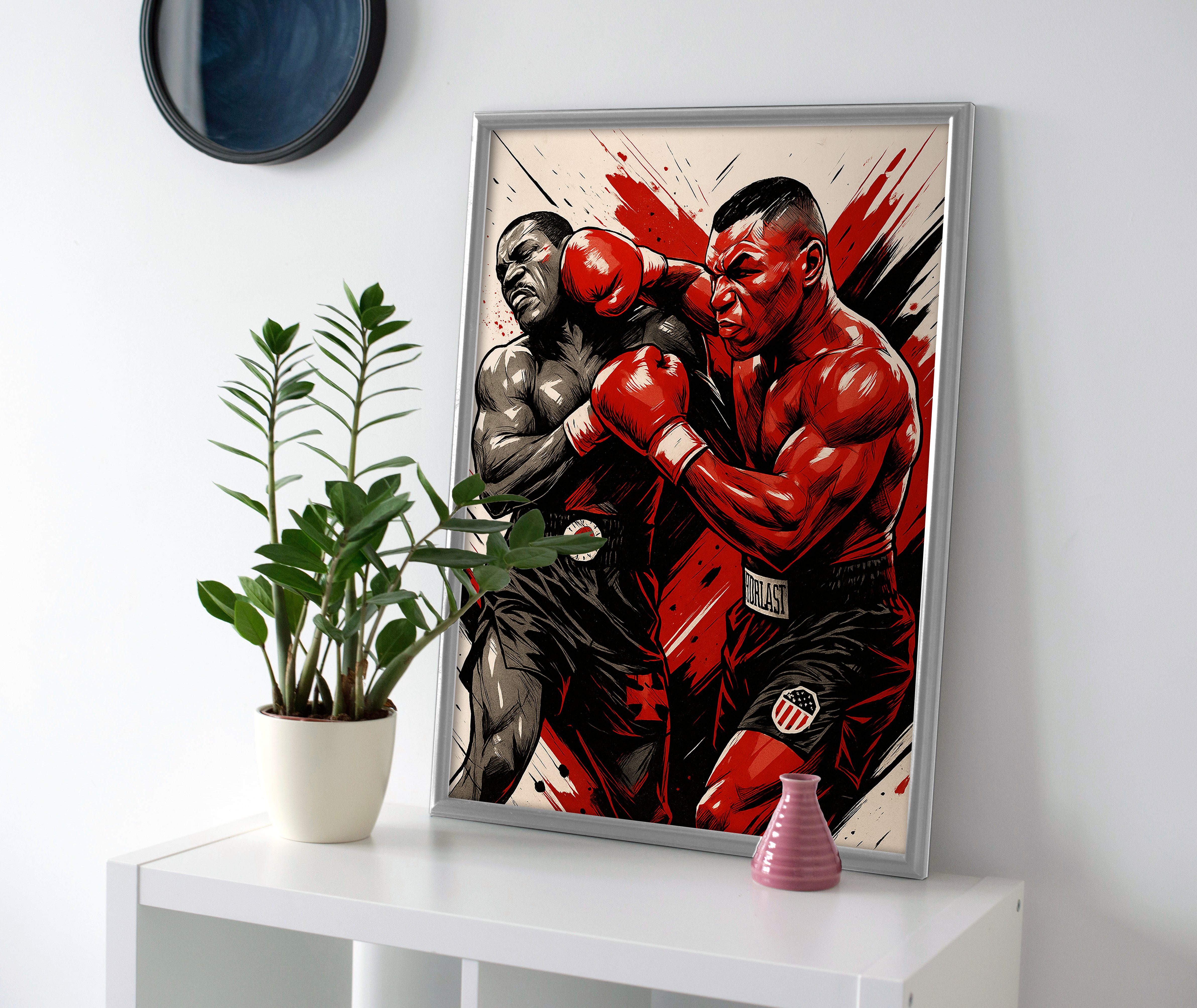 Mike Tyson Punch Poster canvas painting wall art print decor