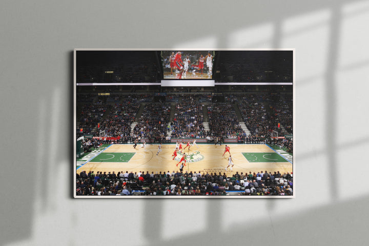 Milwaukee Bucks Arena Poster or Canvas Wall Art print