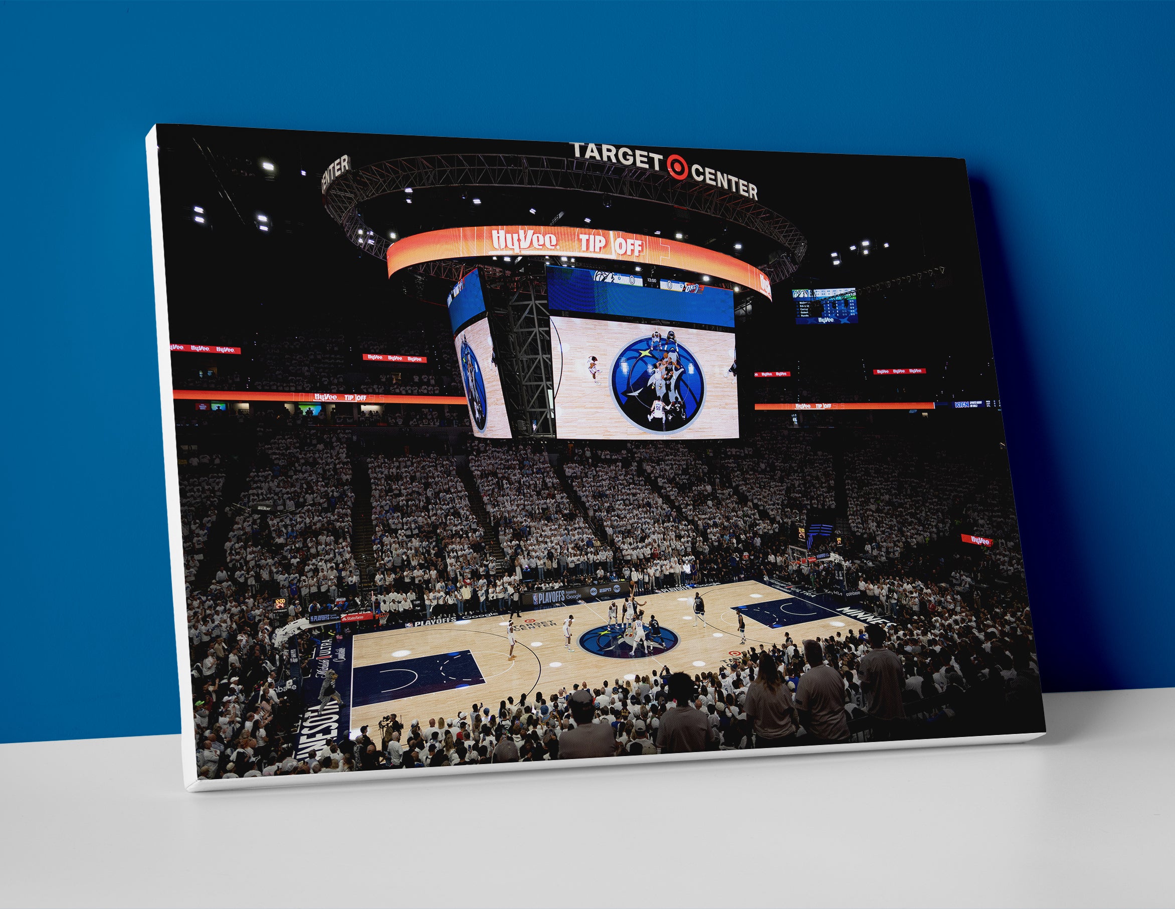 Minnesota Timberwolves Arena Poster or Canvas Wall Art