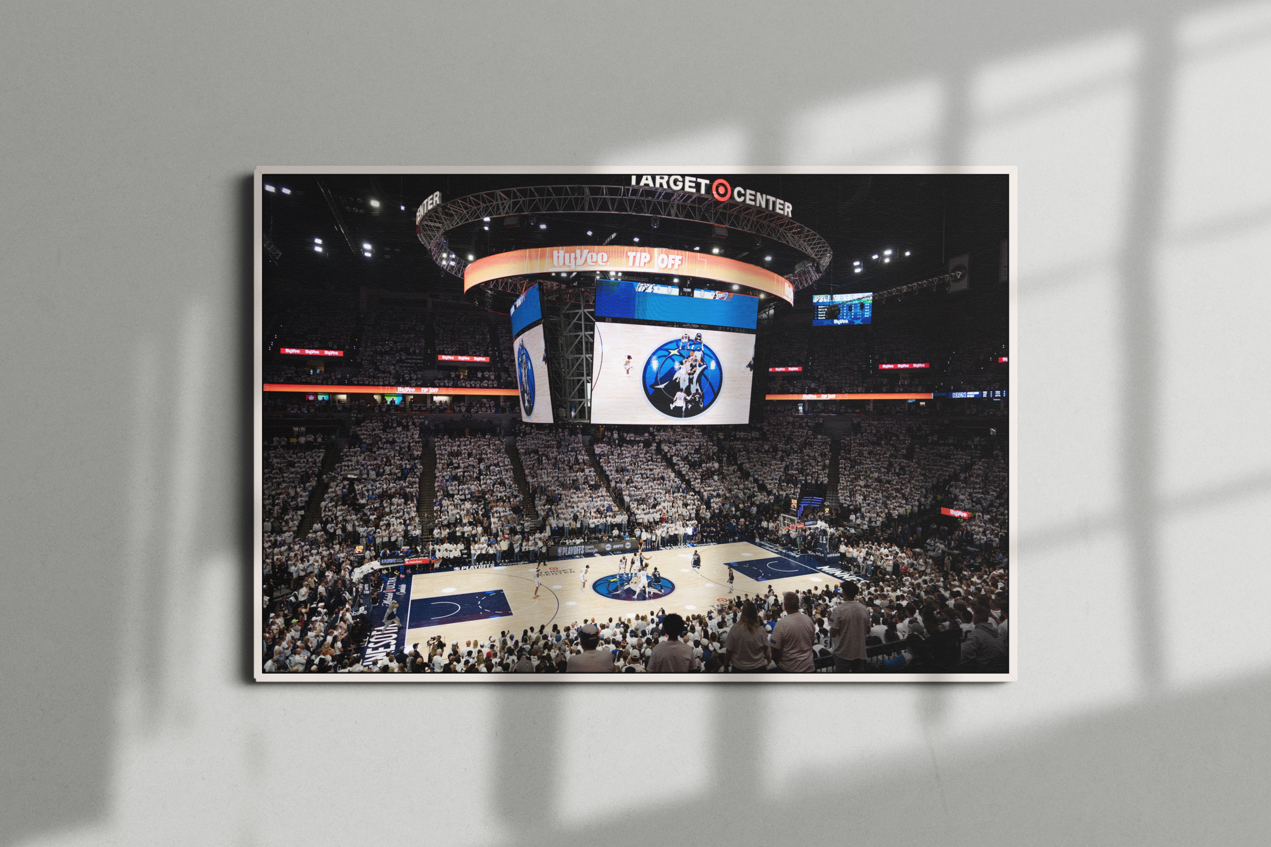 Minnesota Timberwolves Arena Poster or Canvas Wall Art print