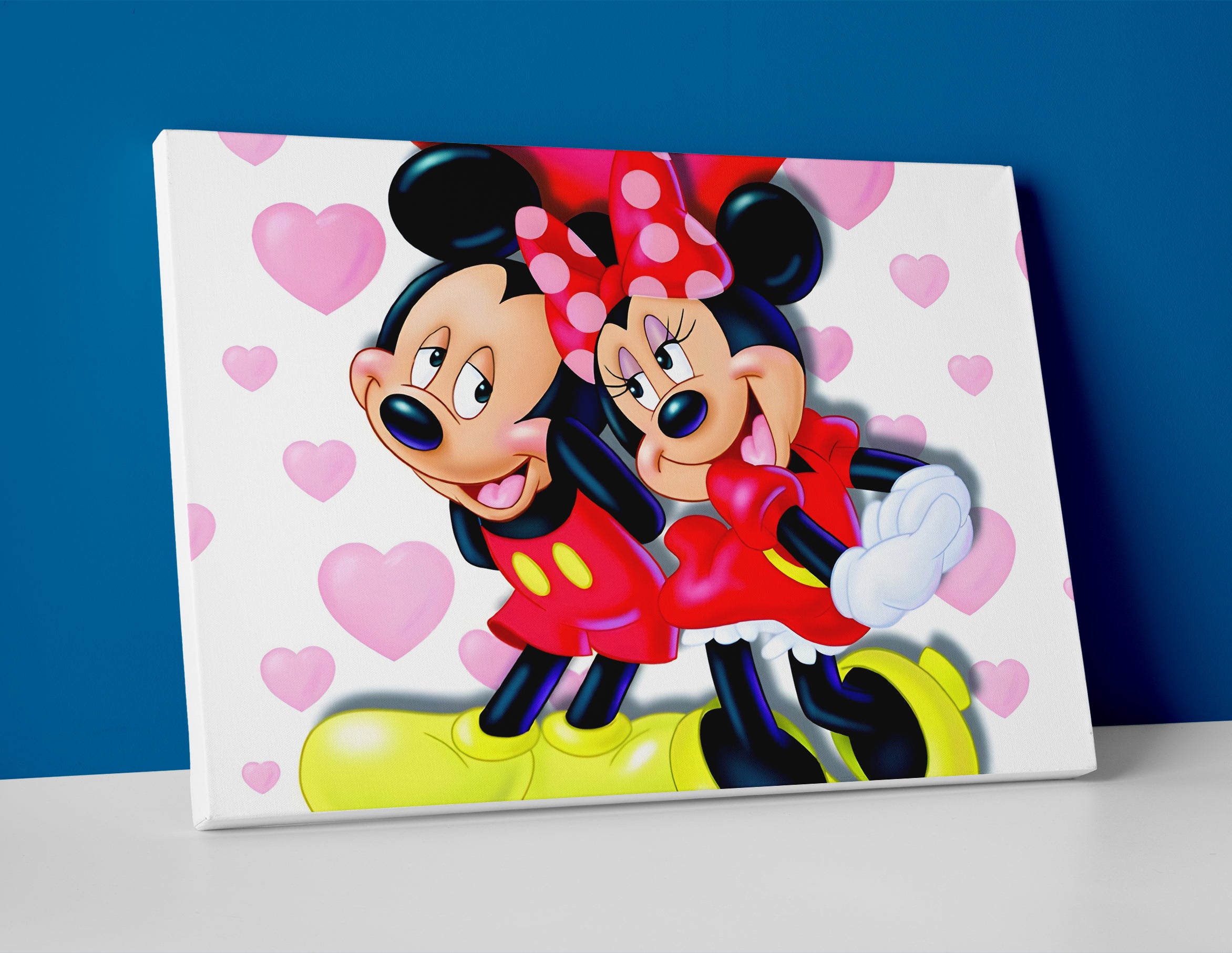 Minnie and Mickey Mouse Funhouse poster canvas wall art print decor artwork disney