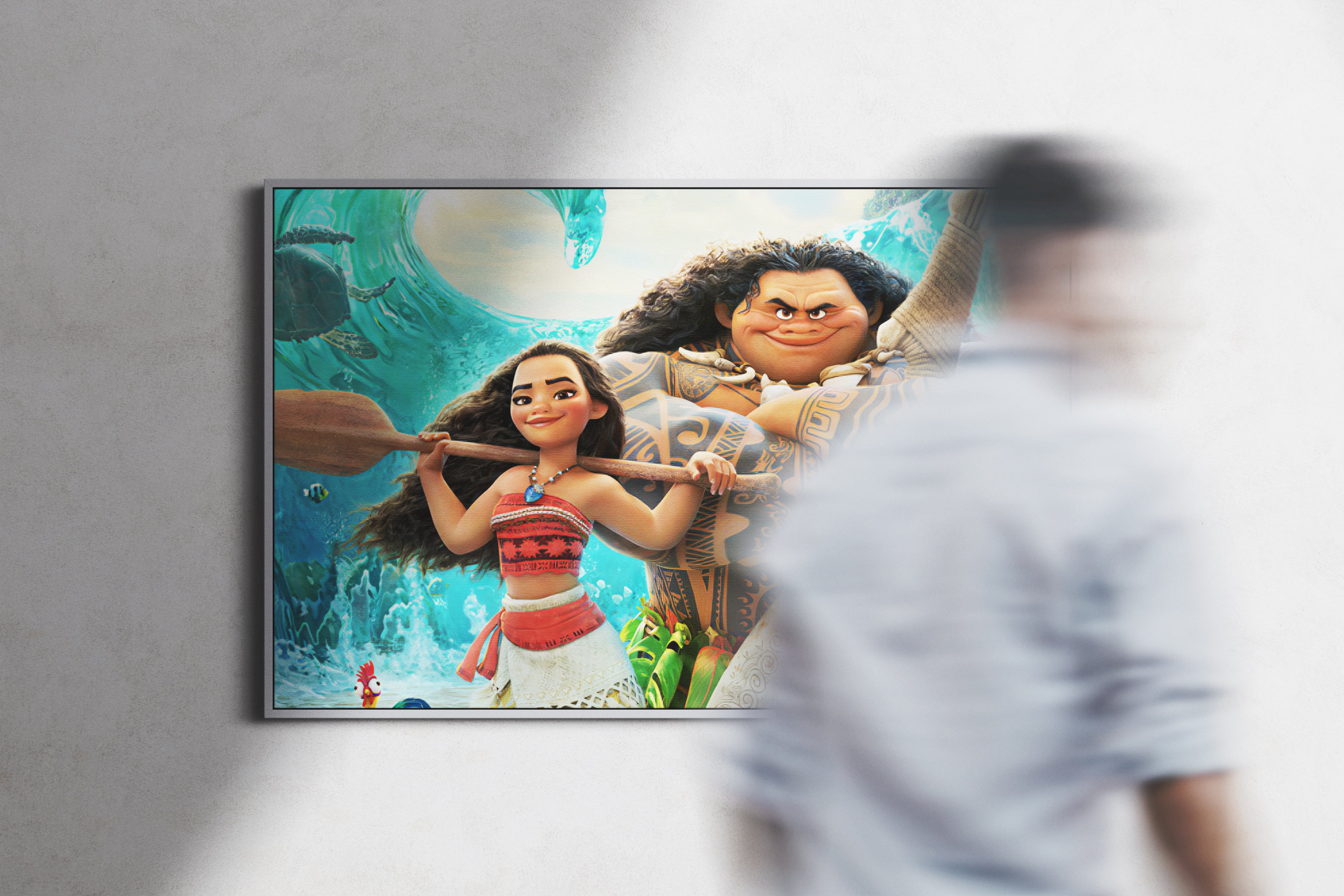 Moana Poster or Canvas Wall Art print