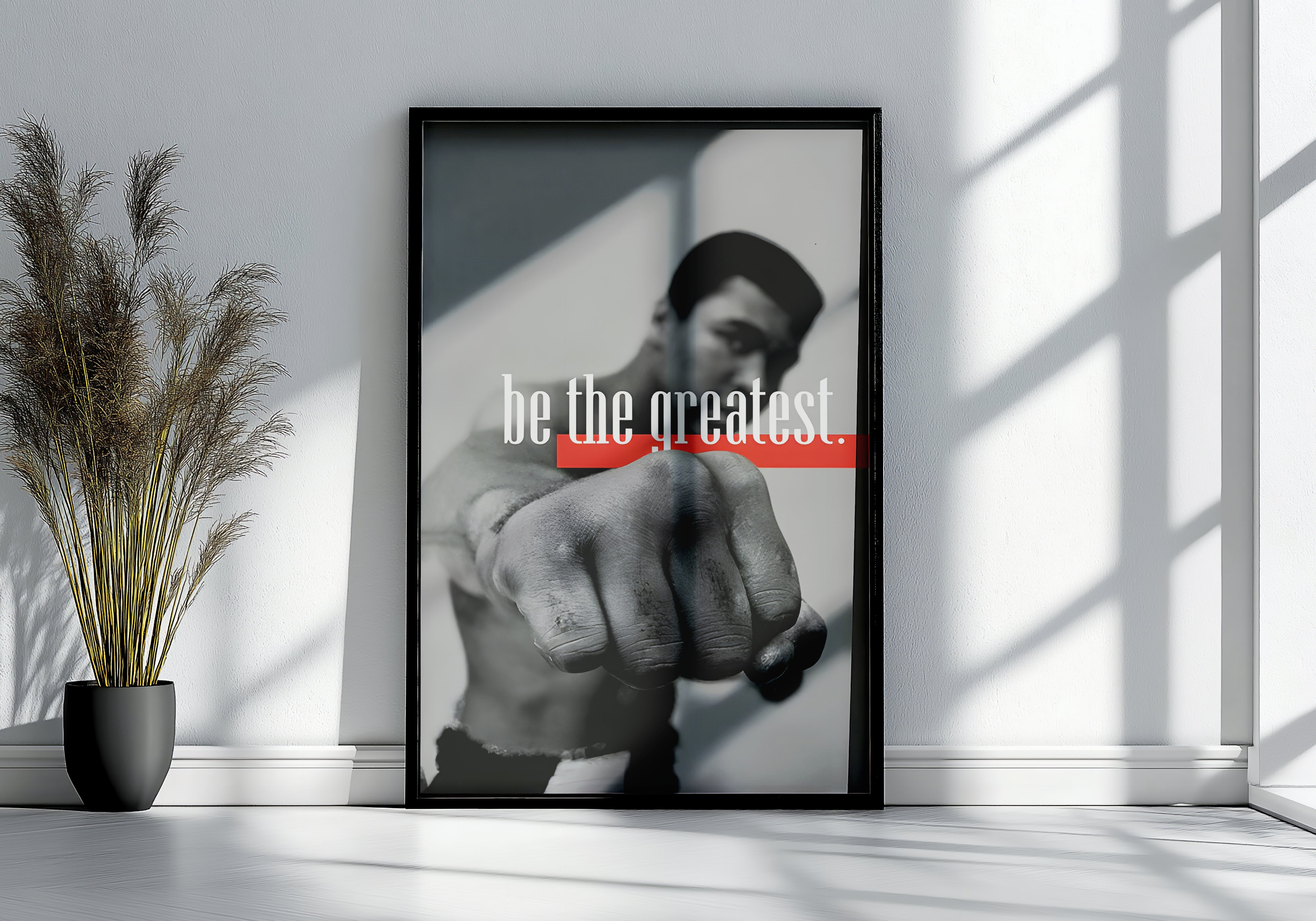Muhammad Ali Greatest Poster or Canvas Wall Art