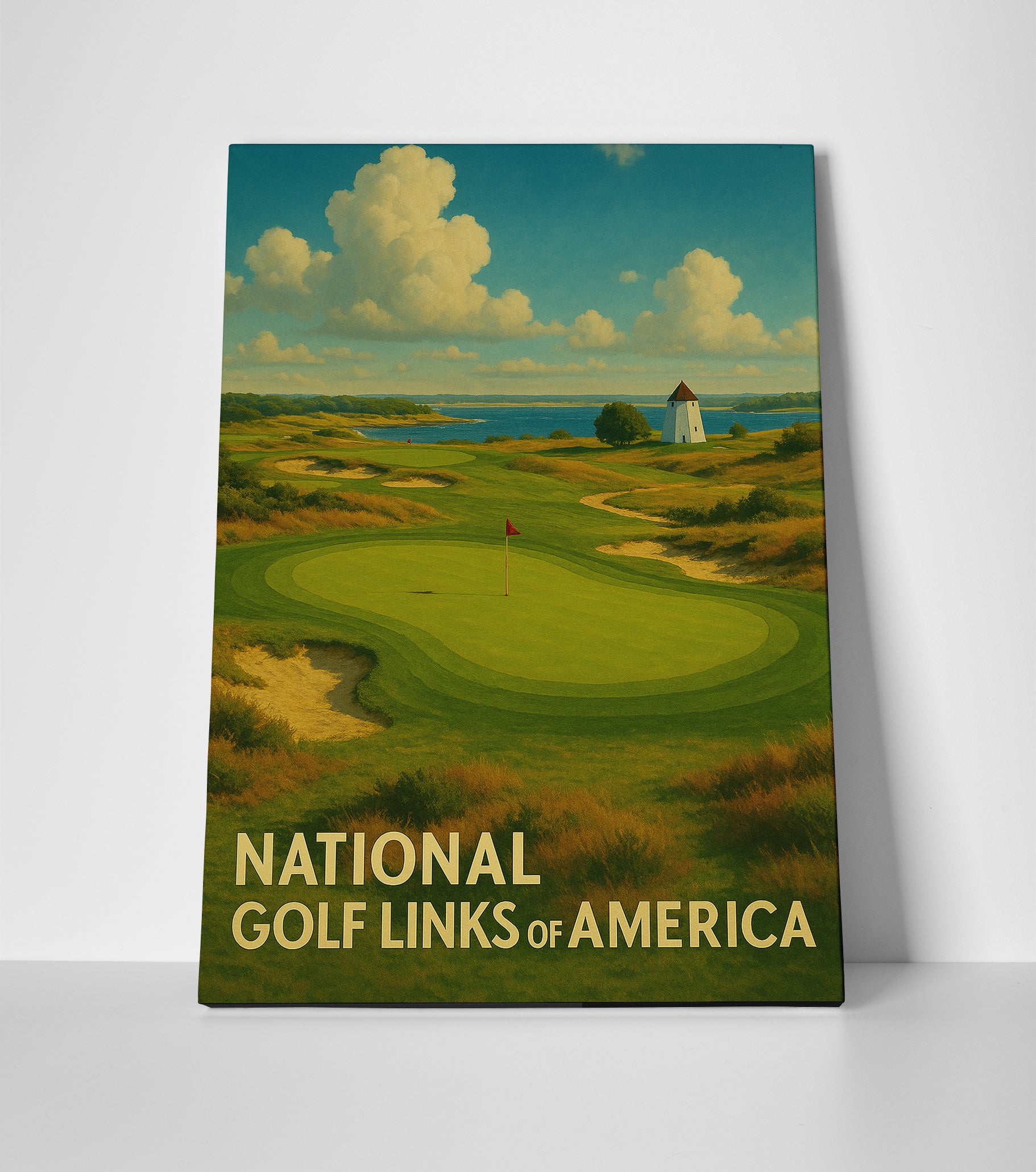 National Golf Links of America Poster canvas wall art print decor