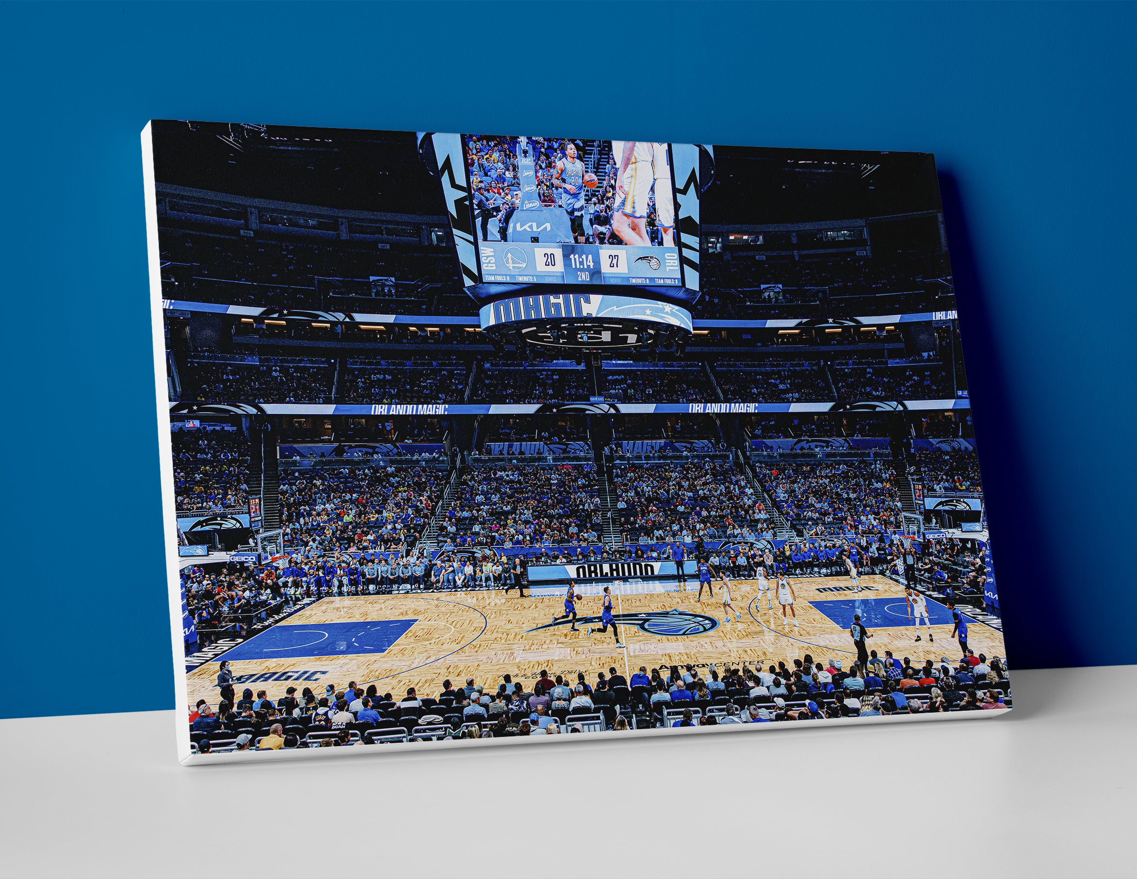 Orlando Magic Arena Poster or Canvas Wall Art