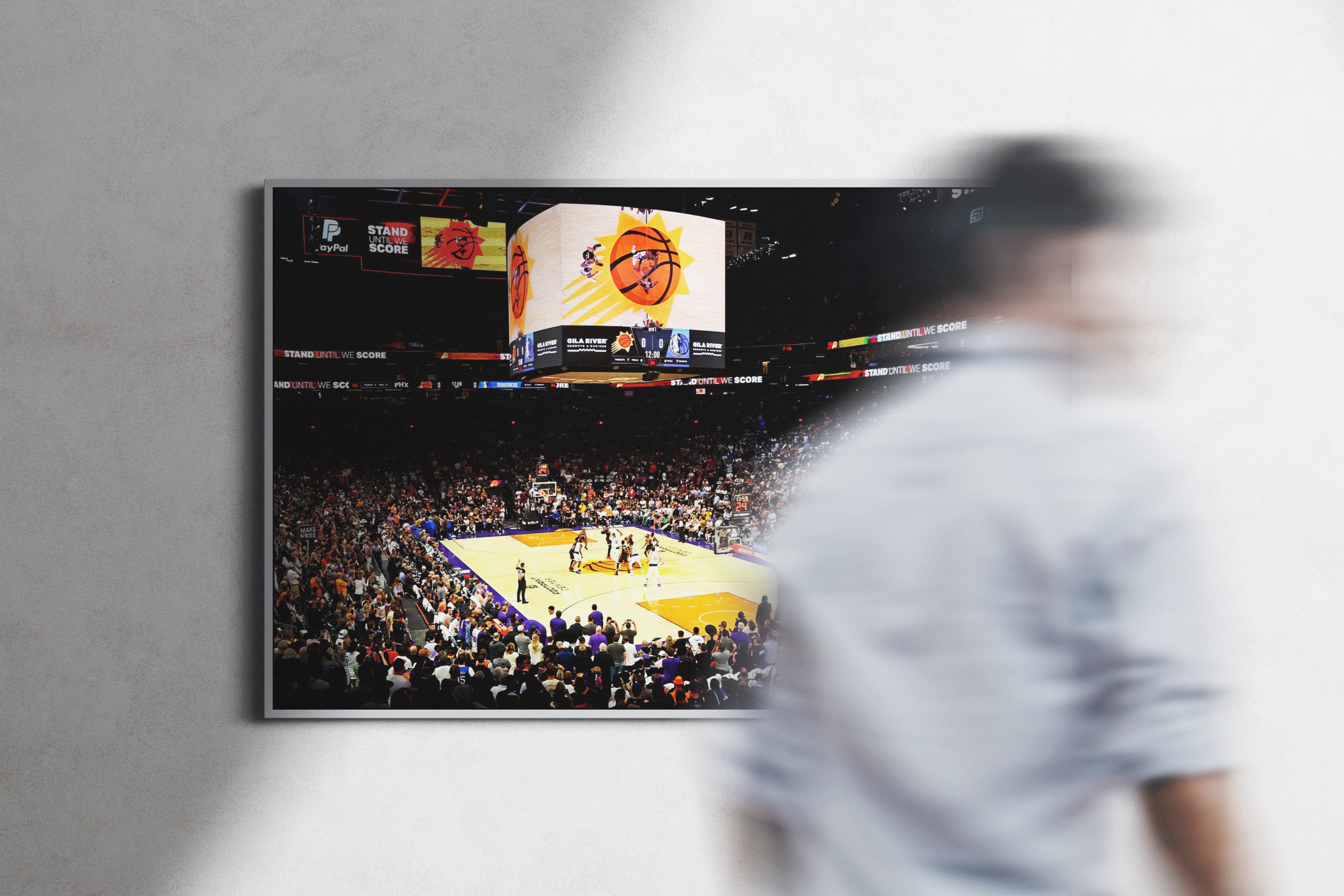 Phoenix Suns Arena Poster or Canvas Wall Art print decor
