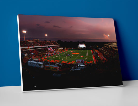 Pitt state football poster canvas wall art print decor