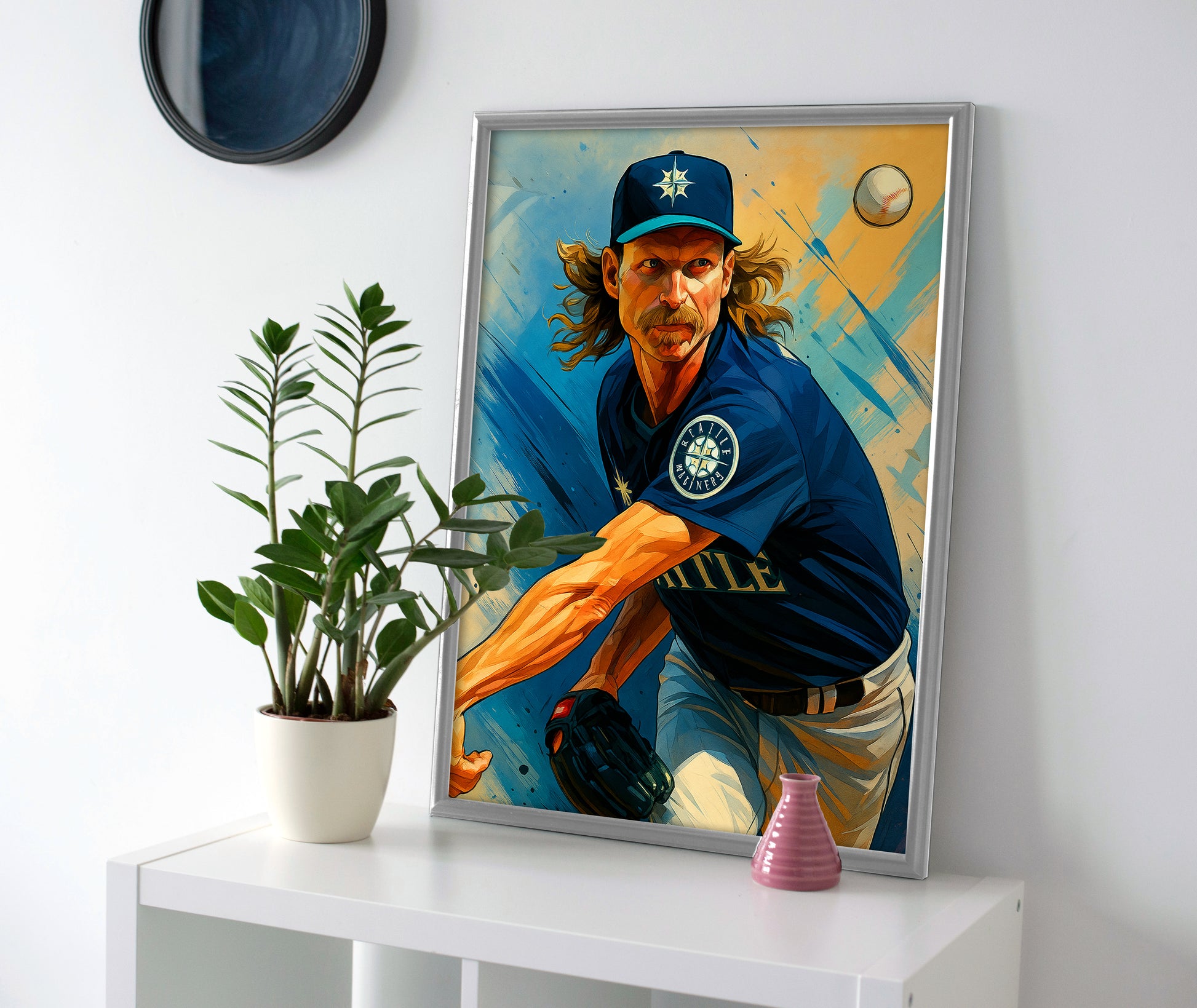 Randy Johnson poster canvas painting wall art print decor