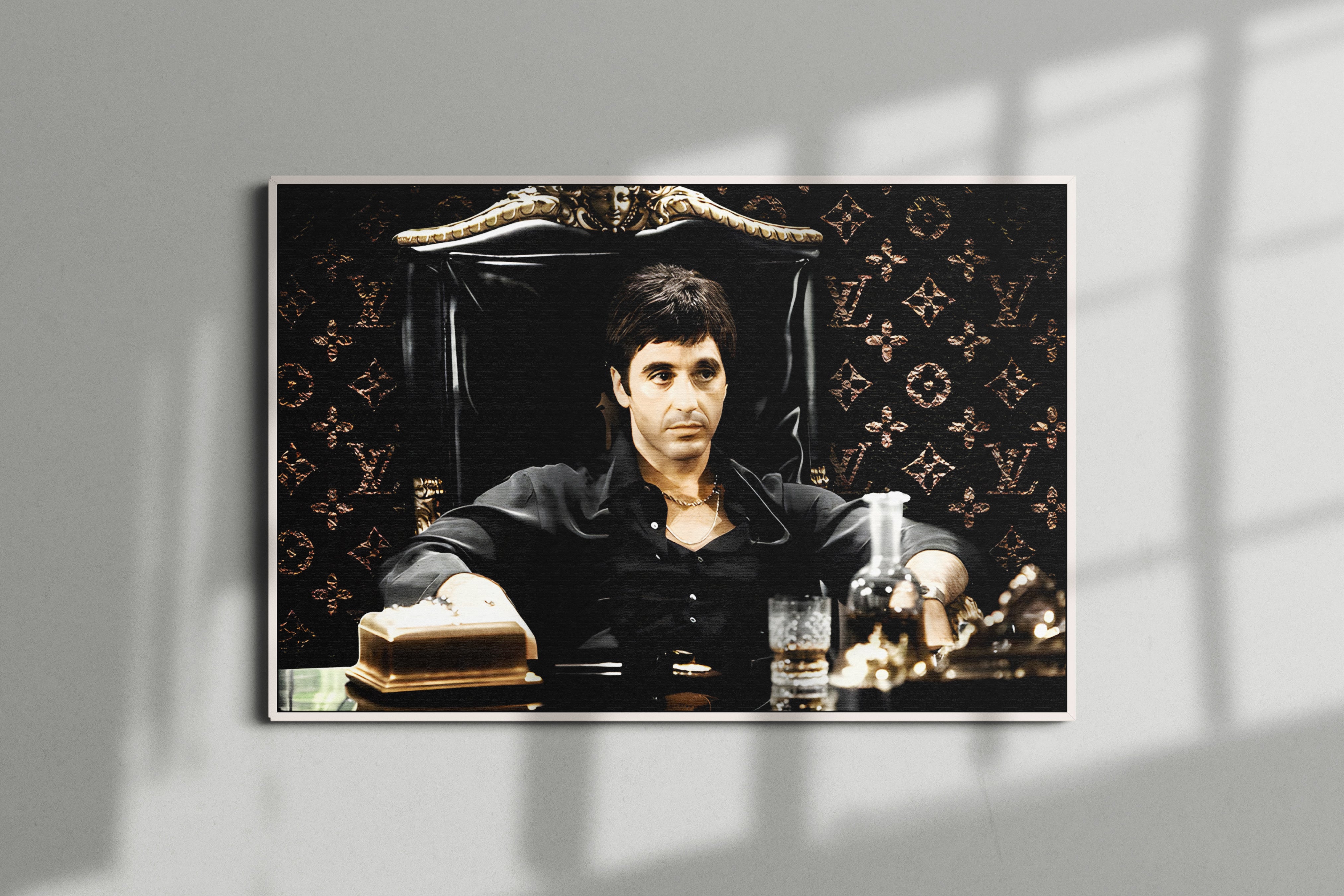 Scarface Desk Poster or Canvas Wall Art