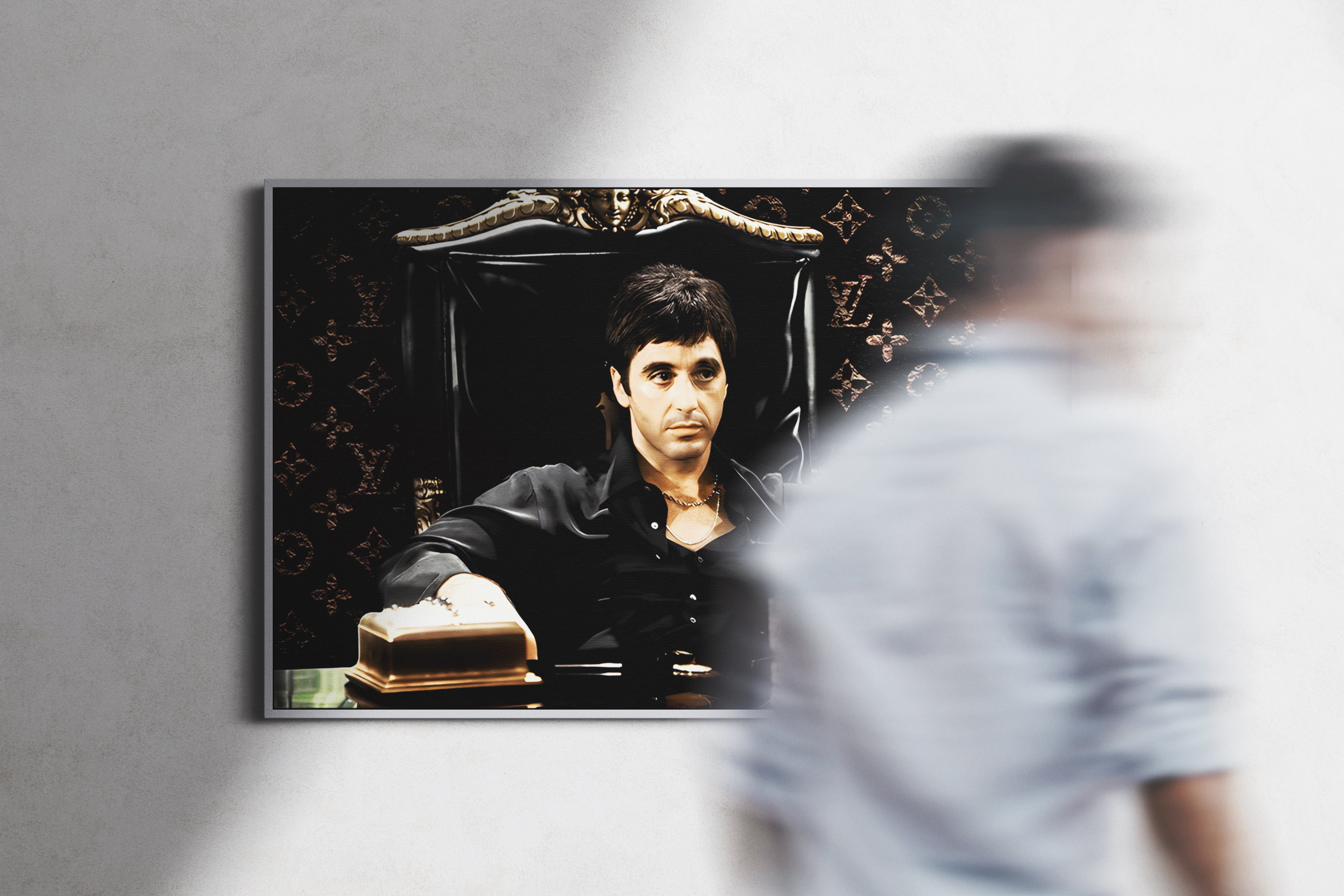 Scarface Desk Poster or Canvas Wall Art print