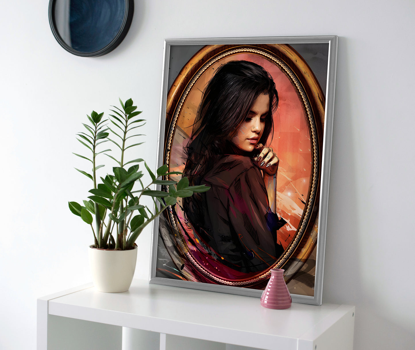 Selena Gomez Art Poster canvas wall art print painting decor