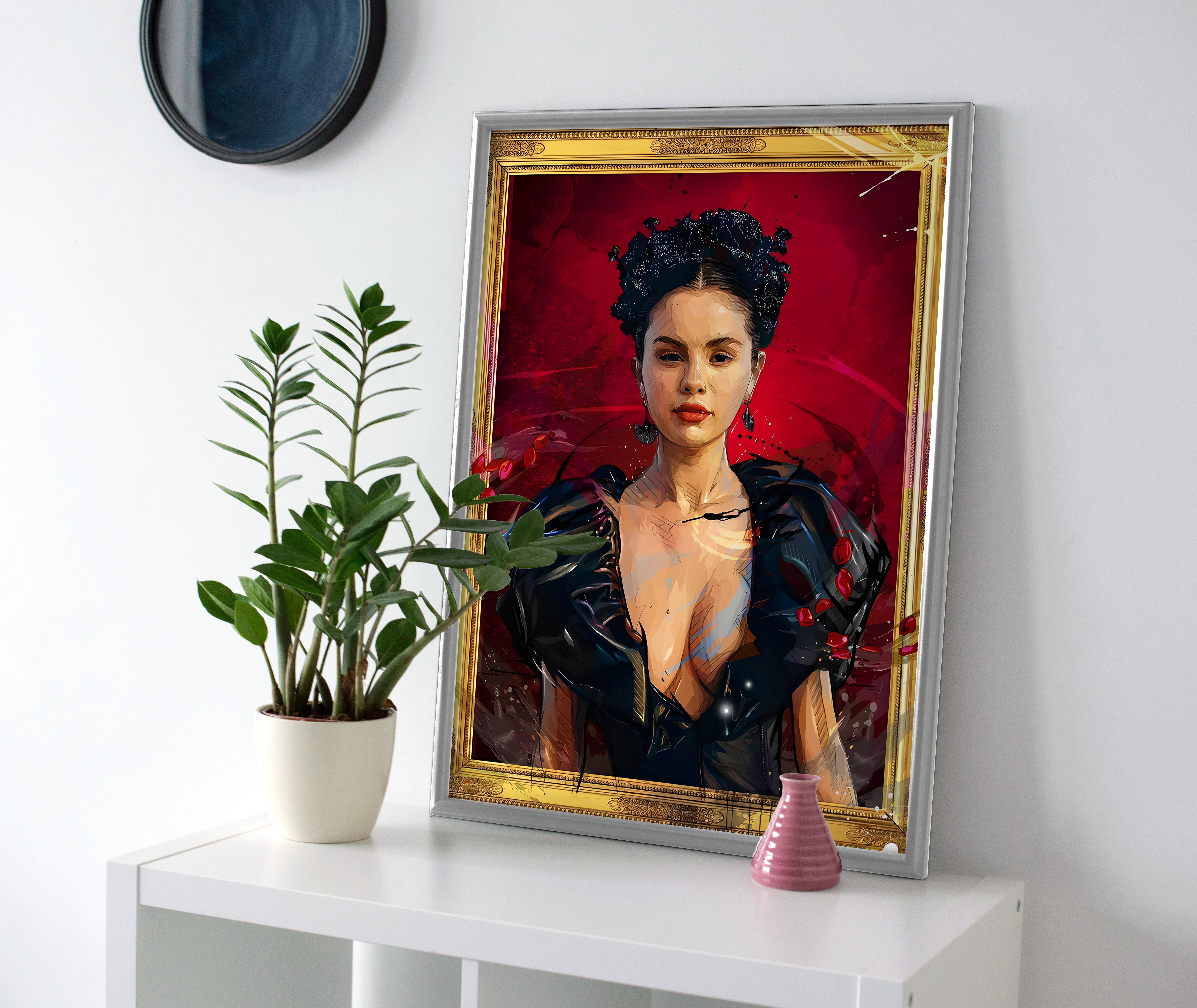Selena Gomez Art Poster canvas wall art print painting decor artwork