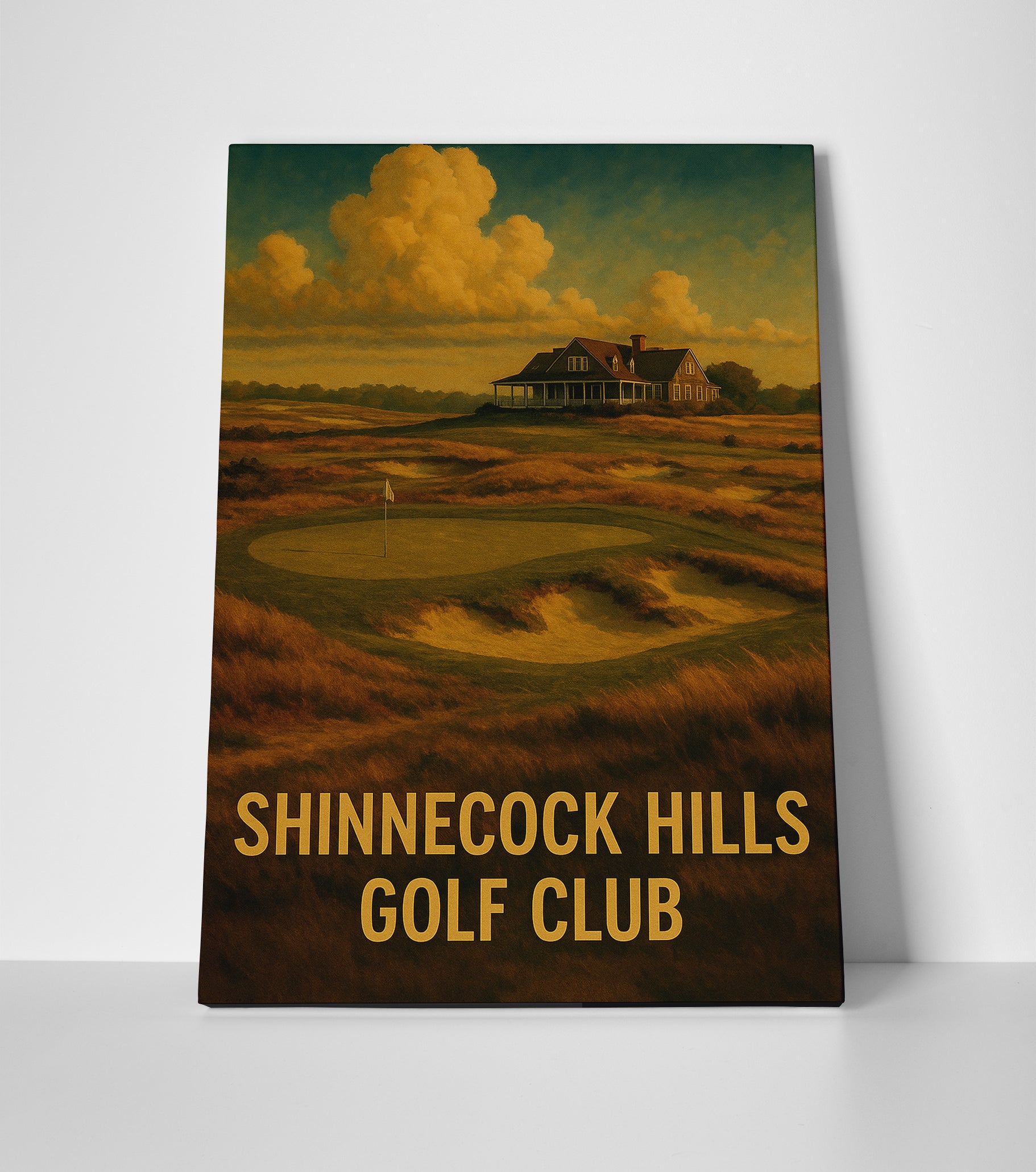 Shinnecock Hills Golf Club Poster canvas wall art print decor