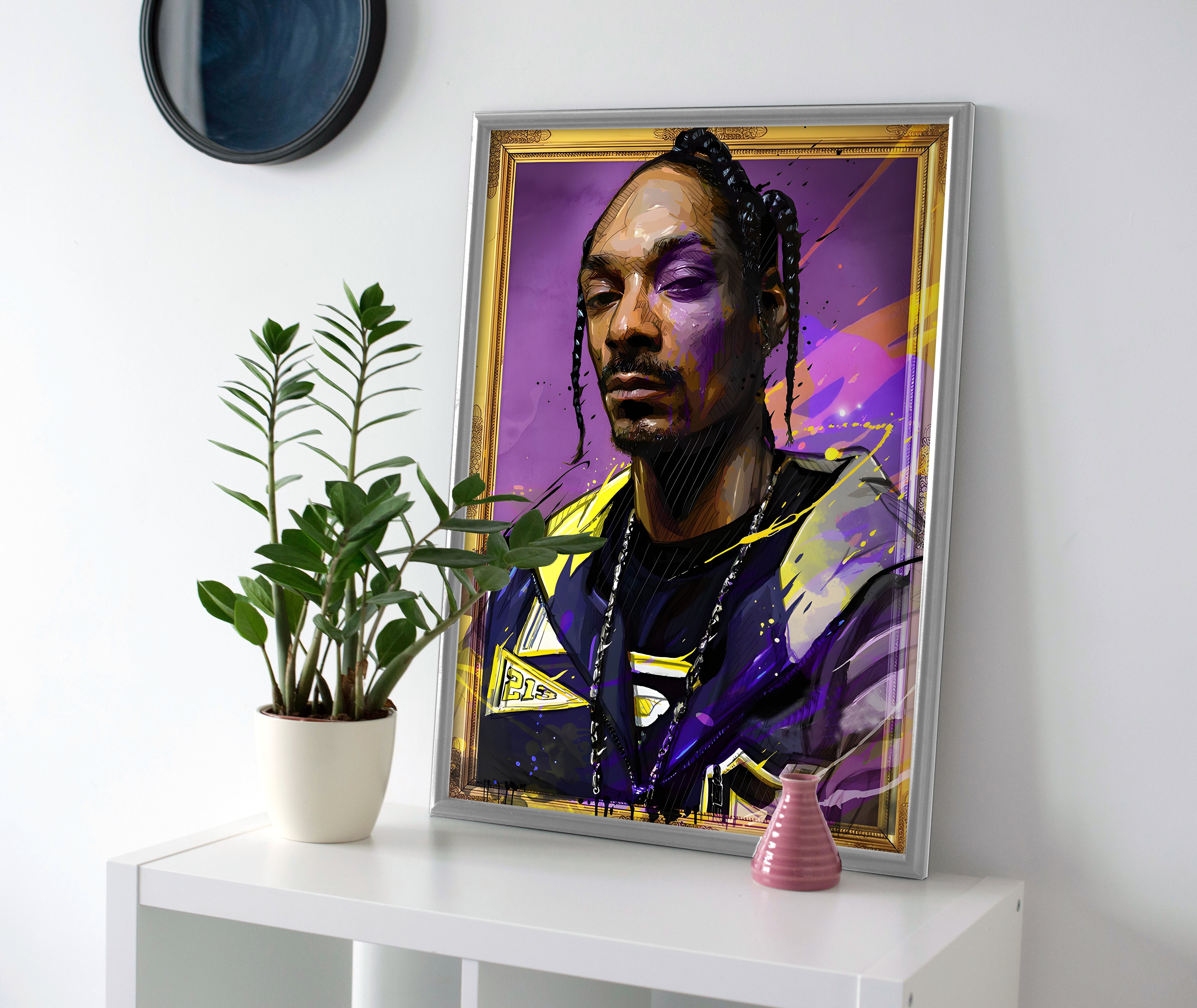 Snoop Dogg poster canvas wall art painting print artwork