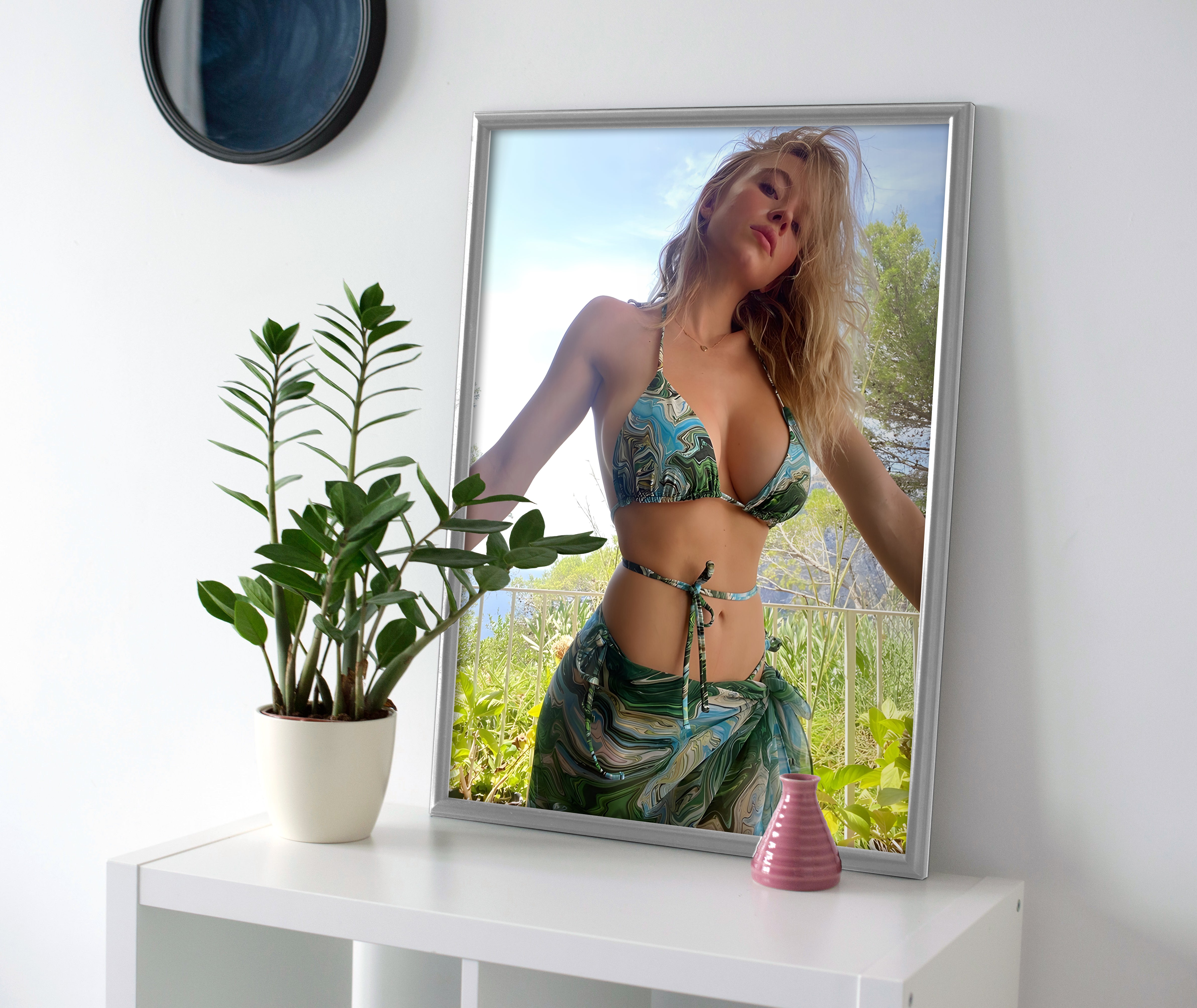 Sydney Sweeney Hot Poster canvas wall art print