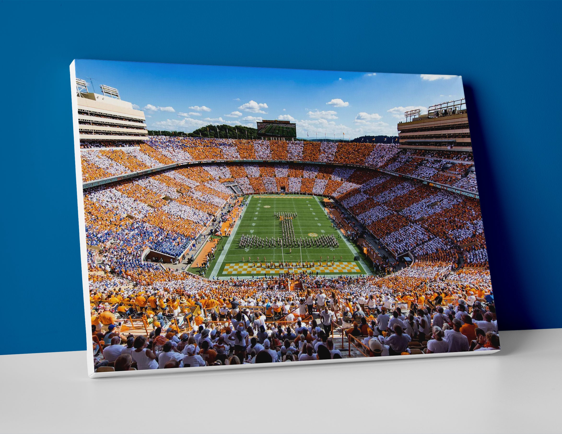 Tennessee Volunteers football stadium poster canvas wall art