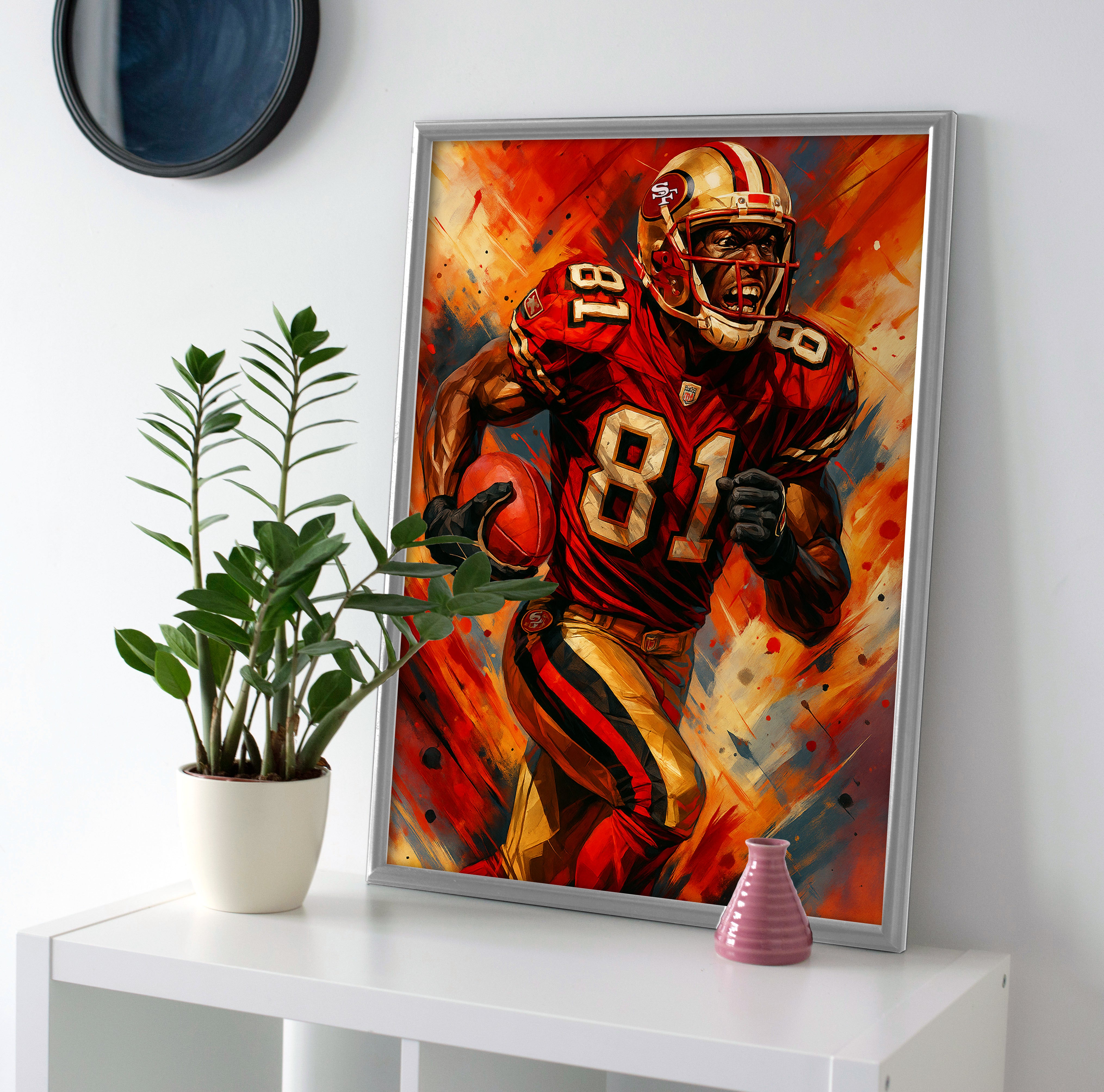 Terrell Owens poster canvas painting 49ers wall art print decor