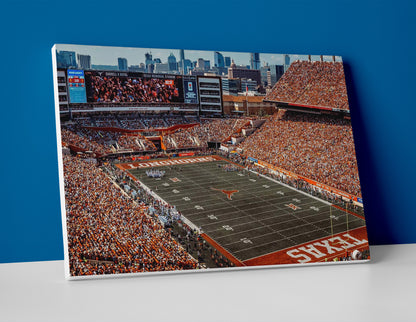 Texas football stadium poster canvas wall art