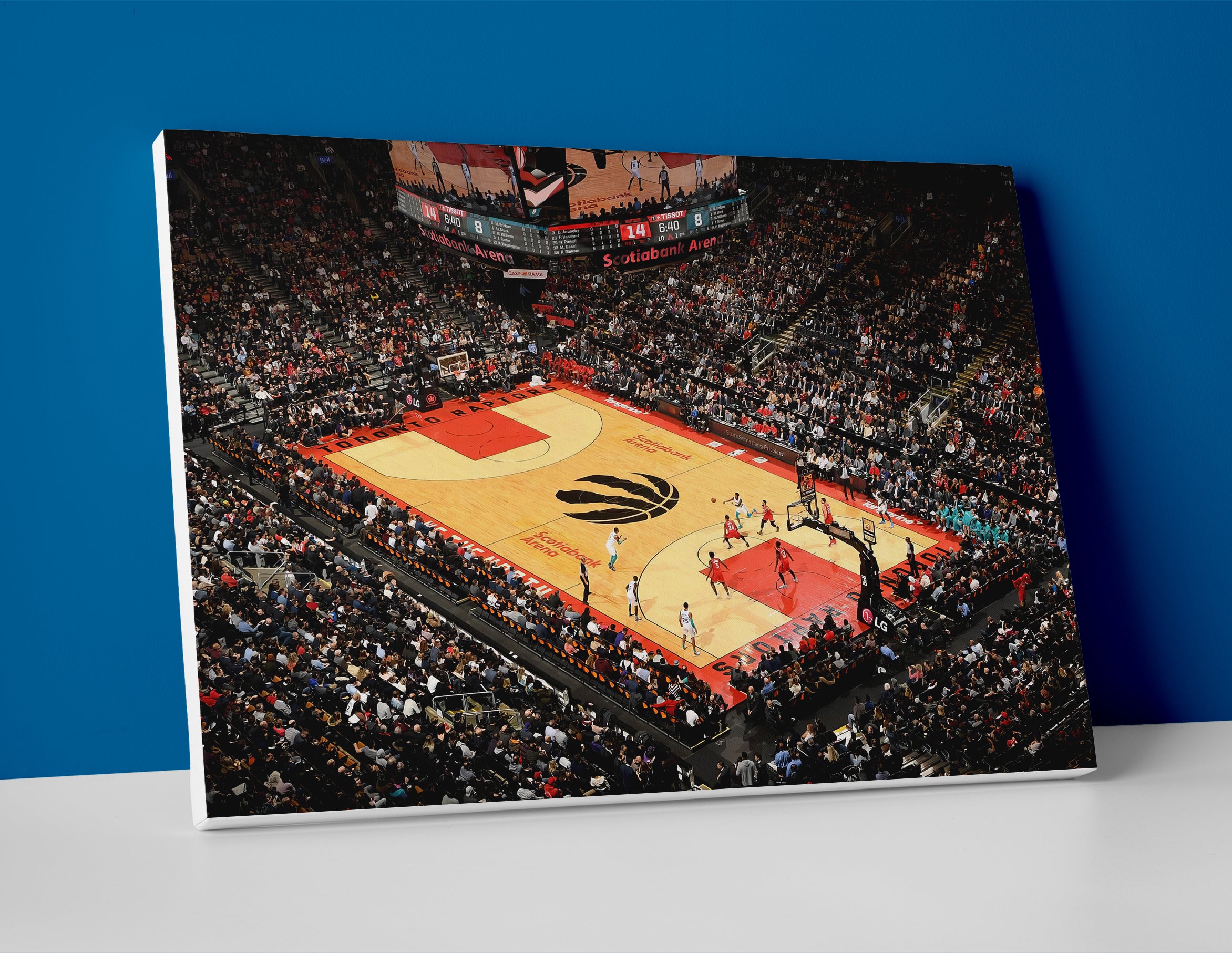 Toronto Raptors Arena Poster or Canvas Wall Art