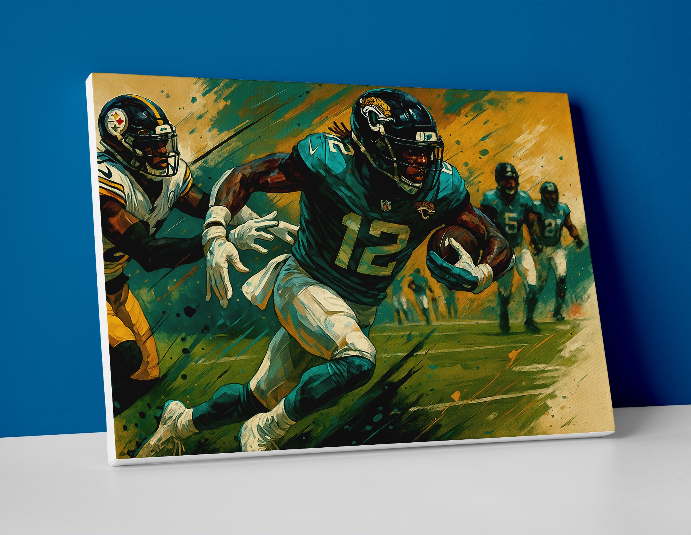 Travis Hunter poster canvas painting wall art print jaguars football