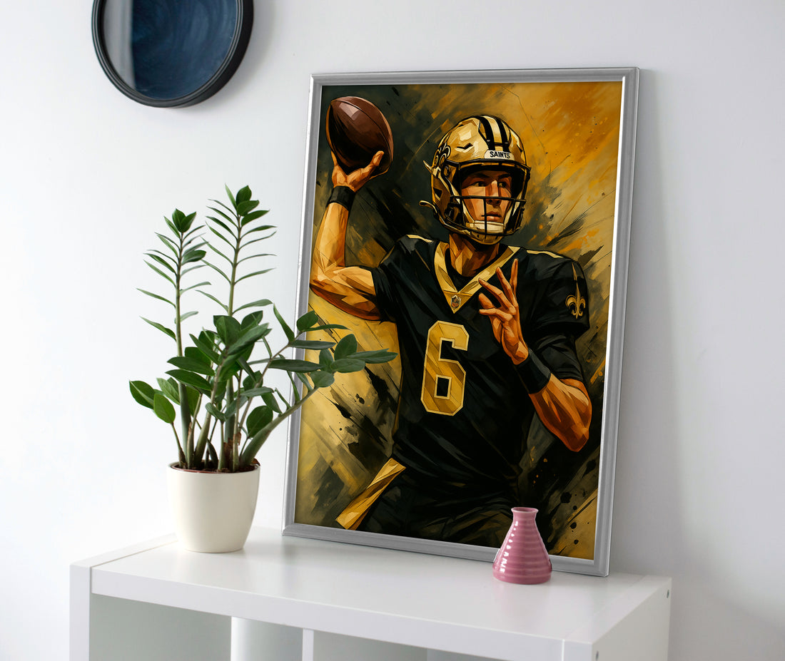 Tyler Shough poster canvas painting saints wall art print decor