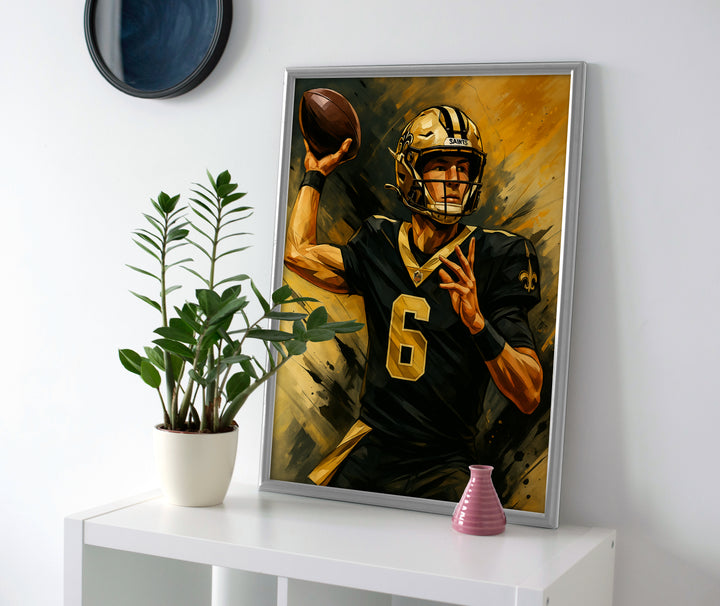 Tyler Shough poster canvas painting saints wall art print decor