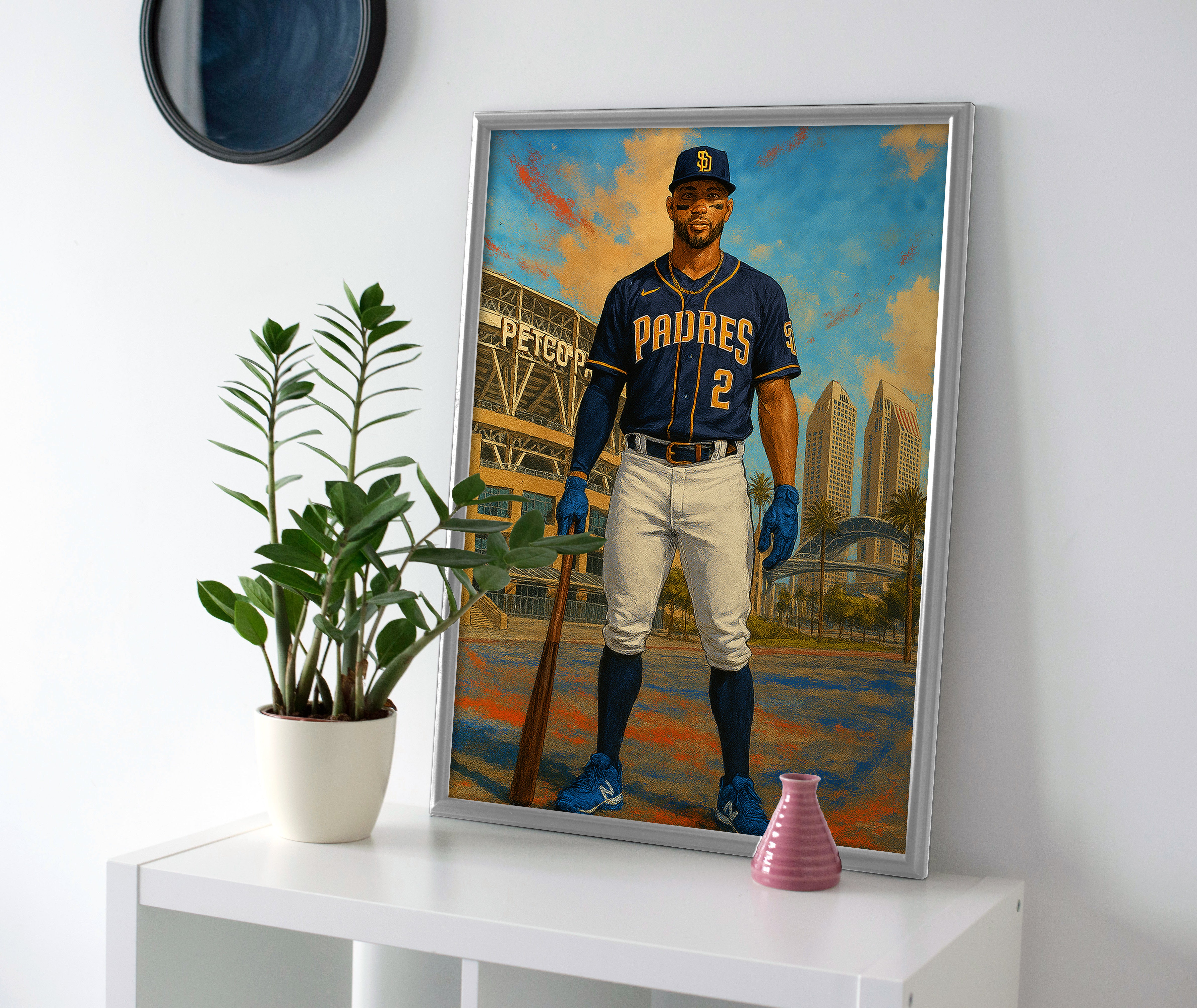 Xander Bogaerts Poster canvas padres wall art