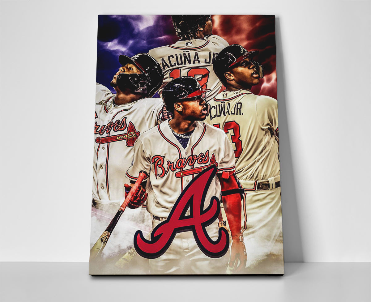 Ronald Acuna Jr Poster canvas