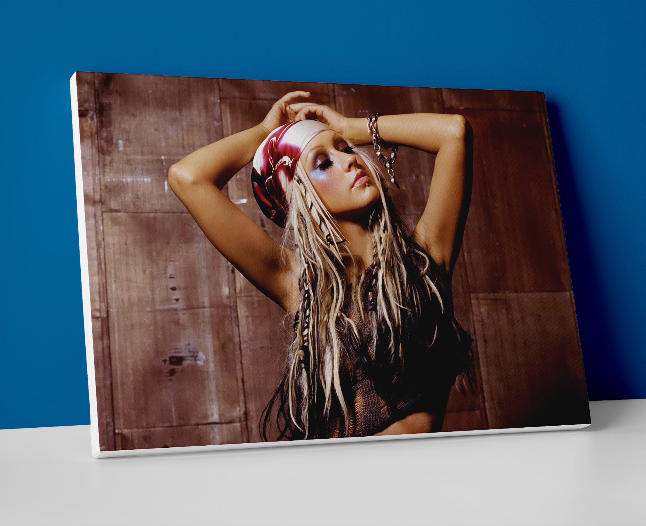 christina aguilera poster canvas wall art painting artwork