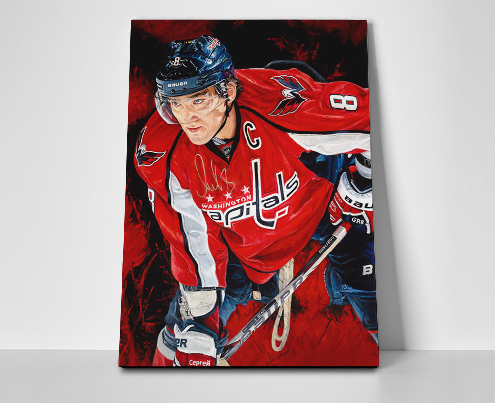 alex ovechkin poster canvas wall art