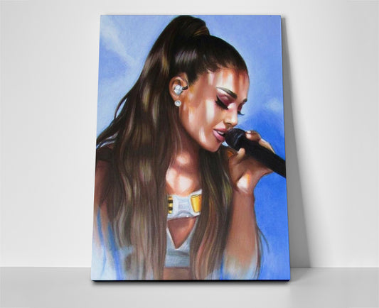 ariana grande painting poster canvas wall art artwork