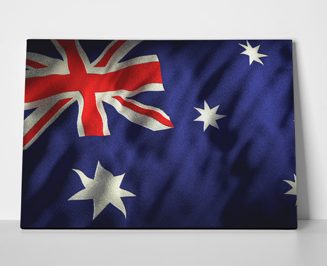 Australian Flag Poster or Wrapped Canvas - Player Season