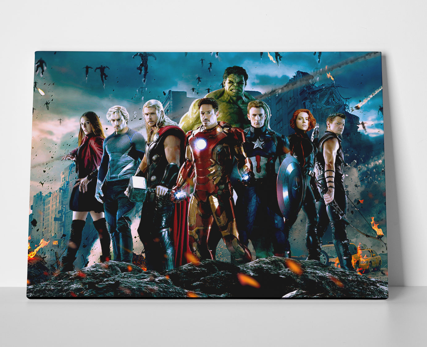 Avengers Movie Poster or Wrapped Canvas - Player Season