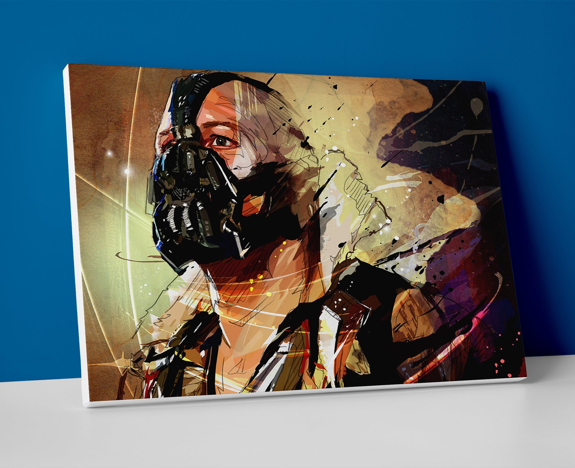 bane poster canvas wall art painting artwork