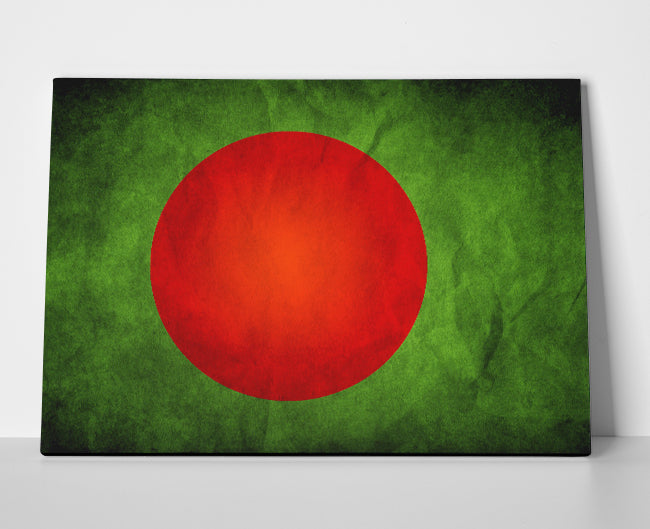 Bangladesh Flag Poster or Wrapped Canvas - Player Season