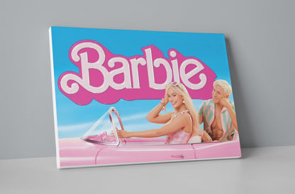 Barbie Movie Poster or Wrapped Canvas
