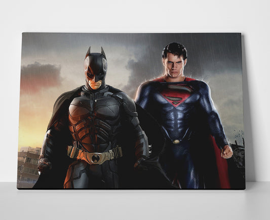 Batman Superman Poster or Wrapped Canvas - Player Season