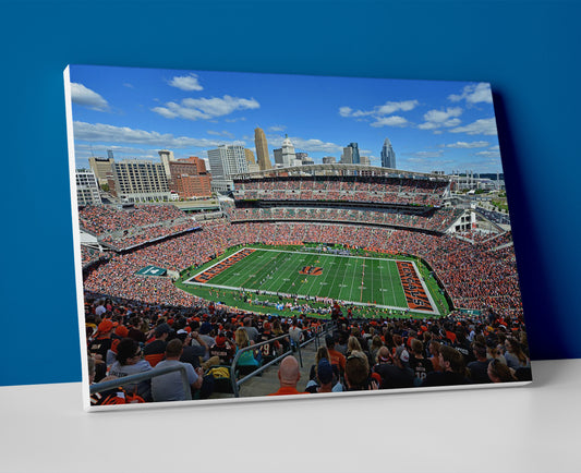 cincinnati bengals stadium poster canvas wall art painting artwork football