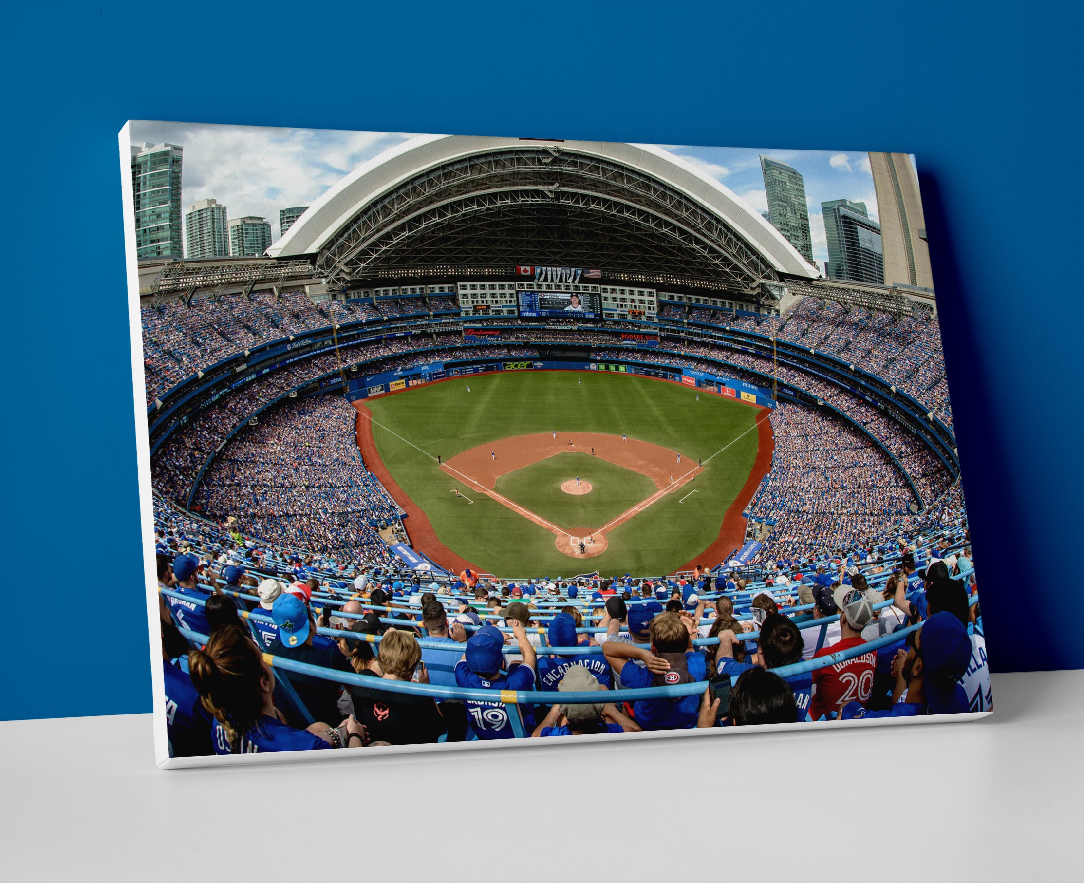 toronto blue jays stadium poster canvas wall art painting artwork baseball