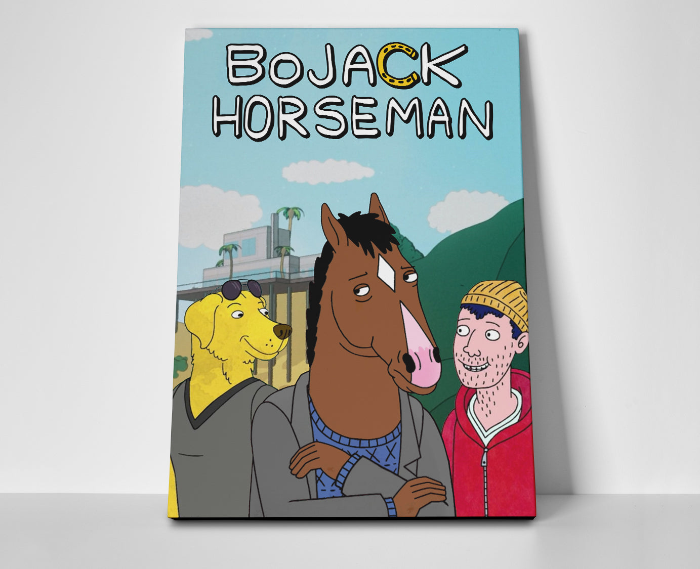Bojack Horseman Poster or Wrapped Canvas - Player Season