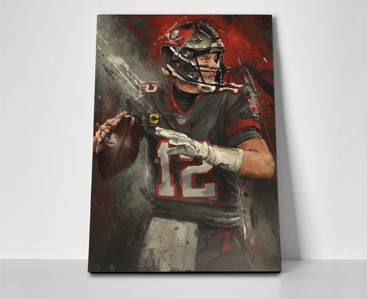 Tom Brady Tampa Bay Poster canvas