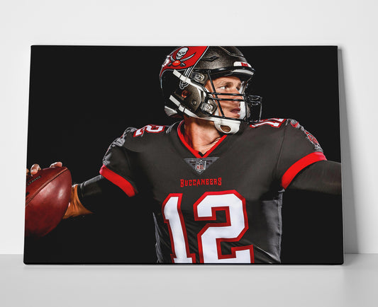 Tom Brady Bucs Poster canvas