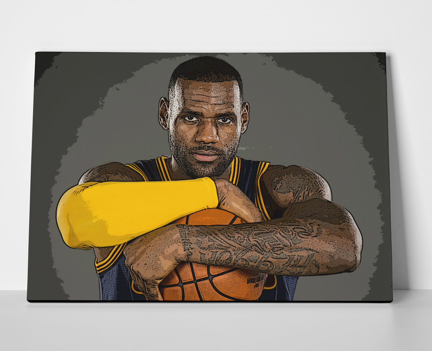 Lebron James Cavs Poster or Wrapped Canvas - Player Season
