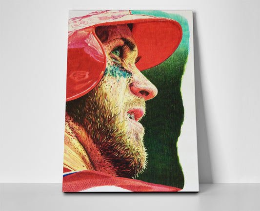 Bryce Harper Art Poster or Wrapped Canvas - Player Season