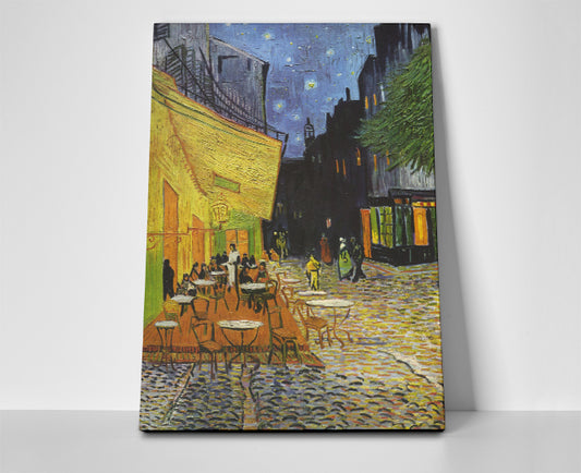 Cafe Terrace at Night Poster or Wrapped Canvas - Player Season