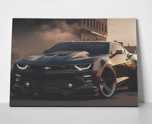 Chevy Camaro Poster or Wrapped Canvas